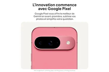 Smartphone Google Pixel 9 128Go Noir Obsidienne 5G