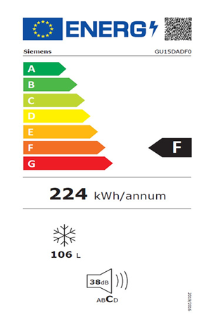 Congélateur top SIEMENS ENCASTRABLE - GU15DADF0