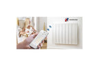 Radiateur électrique HAVERLAND RADIATEUR À INERTIE EN FONTE D'ALUMINIUM AVEC BLUETOOTH - 1400W - - HAVERLAND - BLANC