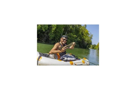 Bateau pneumatique MOUCHES DE CHARETTE MOUCHES DE CHARETTE FLOAT TUBE SPARROW ATTACK 160 GRIS/ORANGE