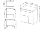 Piano de cuisson SMEG VICTORIA 100CM MIXTE CREME - TR103P