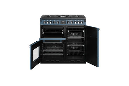 Piano de cuisson STOVES RICHMOND DELUXE GAZ 90CM BLEU ORAGE PRICHDX90DFTBL