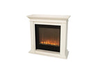 Cheminée électrique XARALYN XARALYN CADIZ TRIVERO70 CHEMINÉE ÉLECTRIQUE AVEC INSERT À EFFET DE FLAMME LED 800W, BLANC