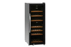 Cave multi-températures BARTSCHER CAVE À VIN BI-ZONES 38 BOUTEILLES - BARTSCHER - R600AVERRE TREMPÉ1113BATTANTE 396X580X1030MM