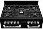 Piano de cuisson LEISURE CUISINEMASTER PRO 90CM GAZ NOIR - PR90F560K